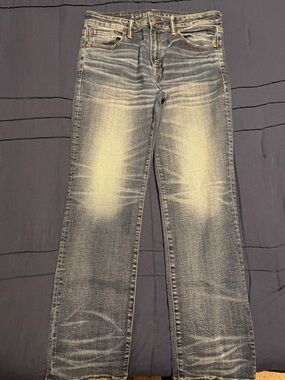 American Eagle Outfitters Faded Blue Bootcut Jeans